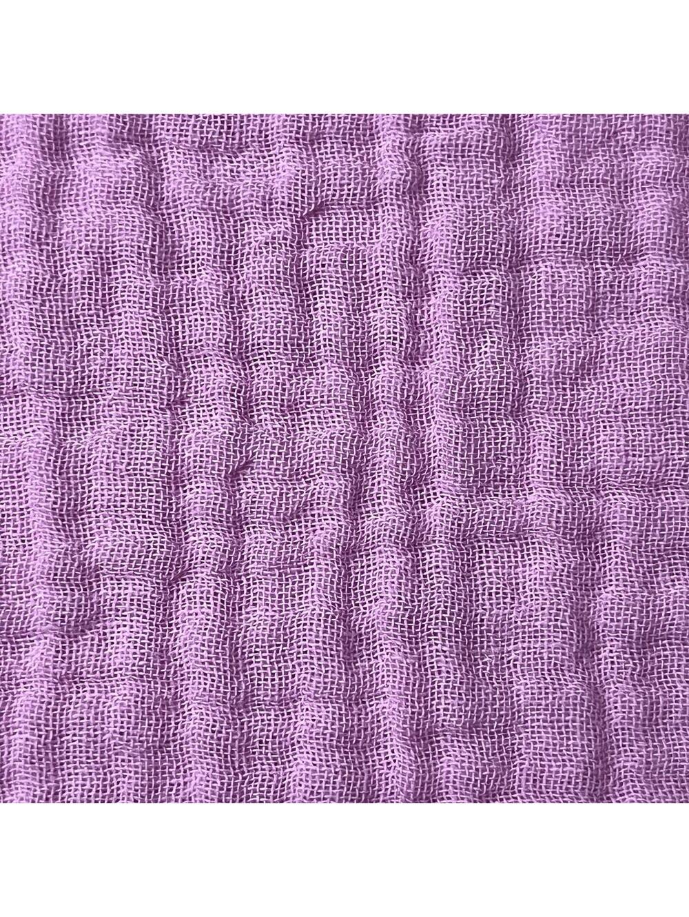 32 Cool Pink Gauze Button Up Tunic Blouse XL Slub Knit Coastal Boho Oversized - Picture 7 of 10